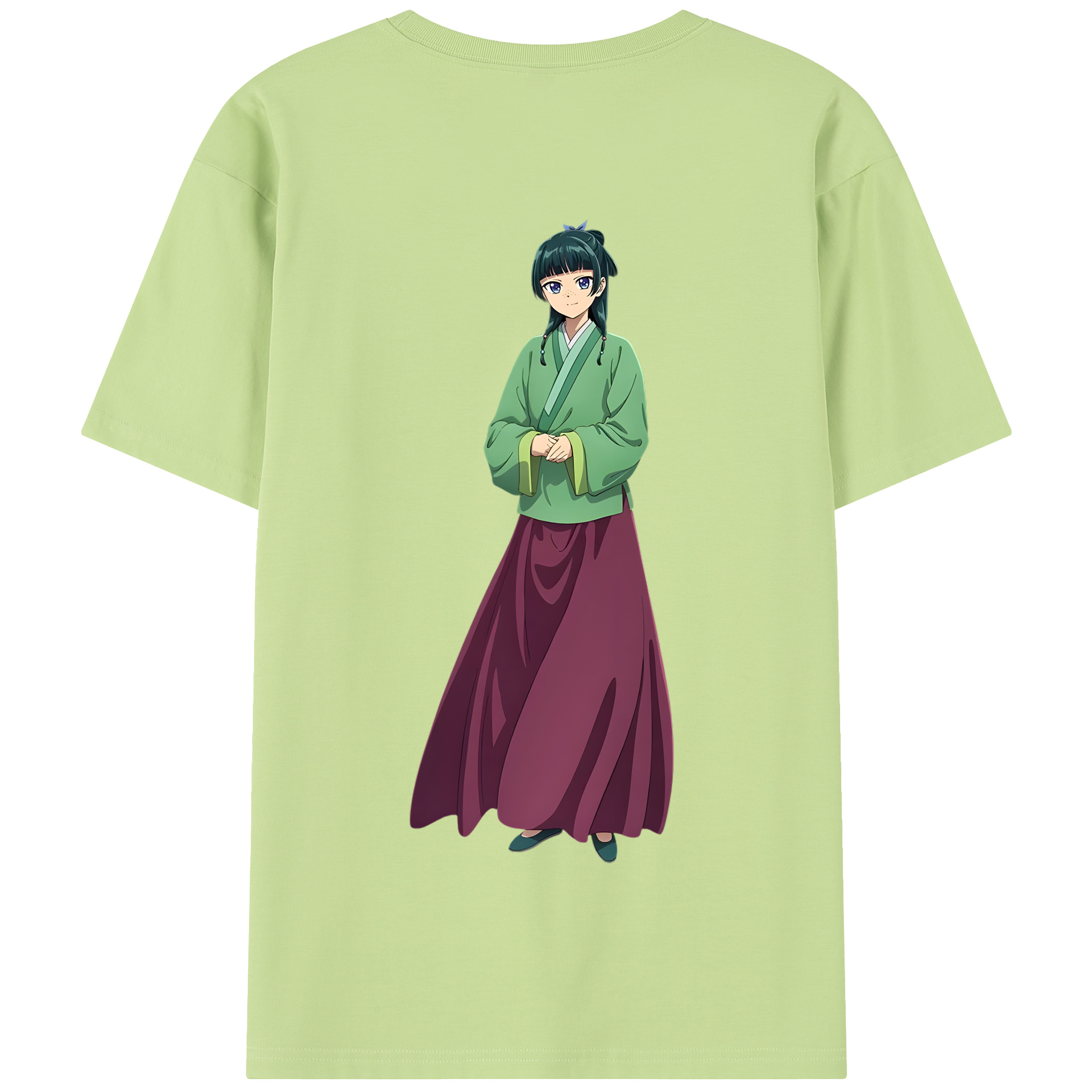 （画像用） 薬屋のひとりごと The Apothecary Diaries 綿100％半袖Tシャツ（背面プリント）